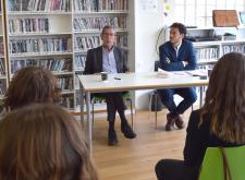 Rencontre au Lycée franco-hellénique d'Athènes, AEFE avec Jean-Maurice Ripert et présentation de son ouvrage : « Diplomatie de combats ».